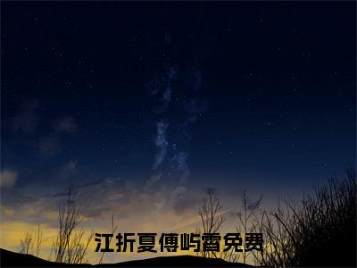 江折夏傅屿霄（江折夏傅屿霄）小说全文-江折夏傅屿霄无弹窗免费阅读