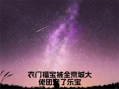 抖音高赞小说农门福宝被全京城大佬团宠了乐宝在线阅读乐宝新上现代言情小说推荐